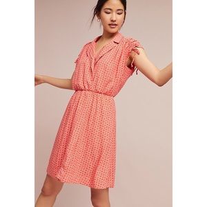 NWT Maeve Carlotta Ruched Shirtdress